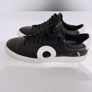 Oliver Cabell Low 1 Black Leather Daybreak  Sneakers Mens 40/7 Womens 40/9 Italy